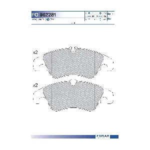 FOMAR Friction FO962281