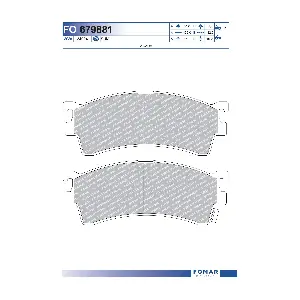 FOMAR Friction FO679881