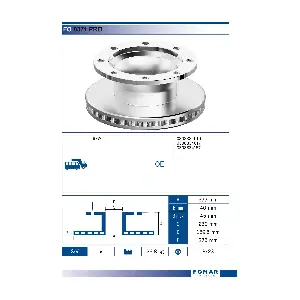 FOMAR Friction FO 0371 PRO