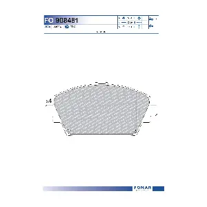 FO 908481 FOMAR Friction