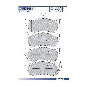 FOMAR Friction FO922481