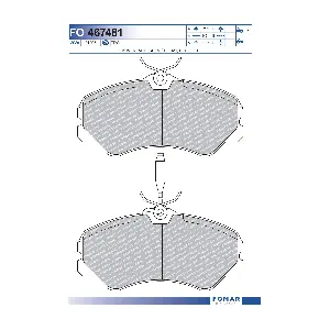 FOMAR Friction FO 467481