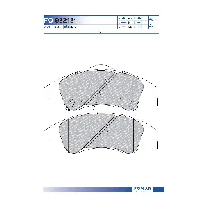 FOMAR Friction FO932181