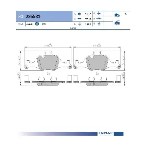 25900 FOMAR Friction