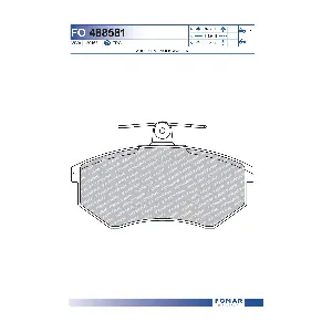 FOMAR Friction FO 488581