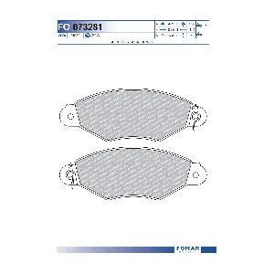 FOMAR Friction FO673281