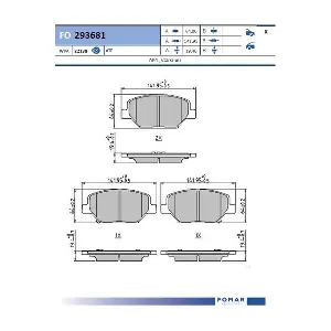 FO 293681 FOMAR Friction