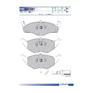 FOMAR Friction FO907381