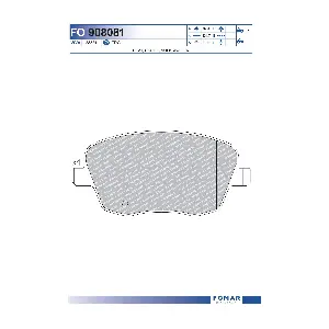 FO 908081 FOMAR Friction