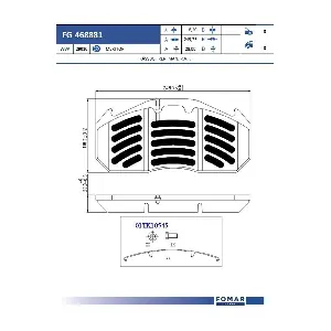 FOMAR Friction FG 468881