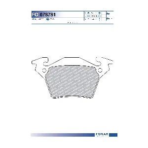 FOMAR Friction FO678781