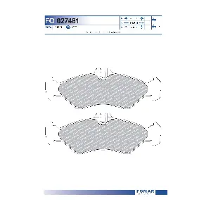 FOMAR Friction FO627481