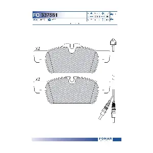 FO 337581 FOMAR Friction
