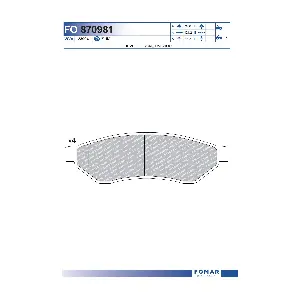 FOMAR Friction FO870981