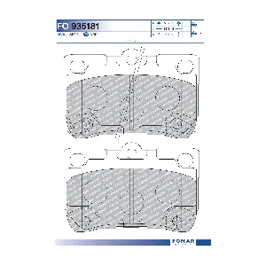 FOMAR Friction FO 935181