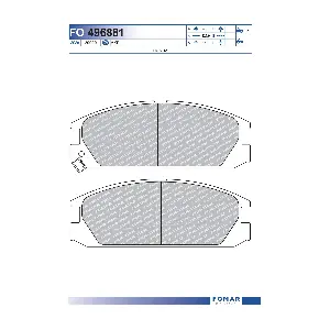 FOMAR Friction FO496881
