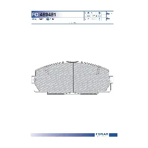 FOMAR Friction FO 489481