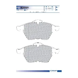 FO 625181 FOMAR Friction