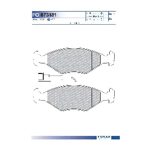 FOMAR Friction FO673181