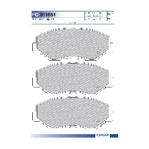 FOMAR Friction FO911681