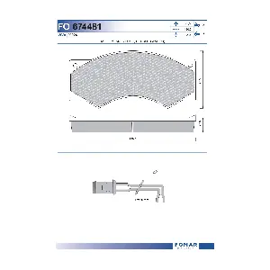 FOMAR Friction FO 674481