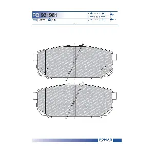 FOMAR Friction FO 931981