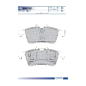 FOMAR Friction FO686781