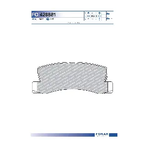 FOMAR Friction FO428881