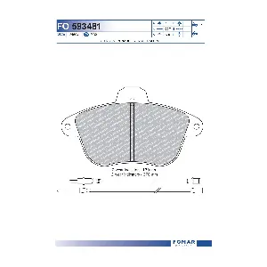 FOMAR Friction FO593481