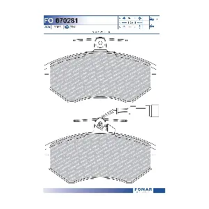 FOMAR Friction FO 670281
