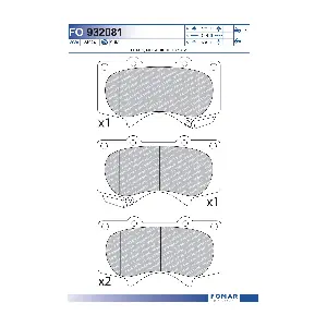 FOMAR Friction FO932081