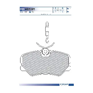 FOMAR Friction FO 492281