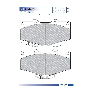 FOMAR Friction FO 464781