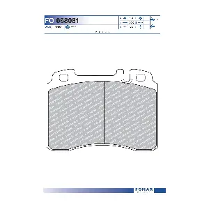 FOMAR Friction FO 668081