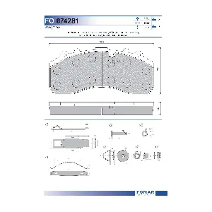 FOMAR Friction FO 674281