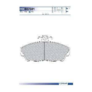 FO667981 FOMAR Friction