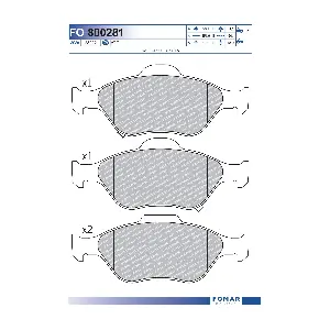 FOMAR Friction FO 800281