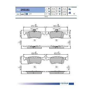 FOMAR Friction FO 293181