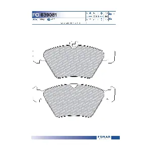 FOMAR Friction FO 639081