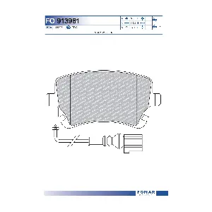 FO913981 FOMAR Friction