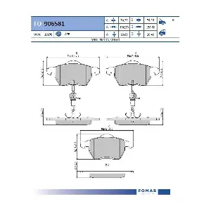 FOMAR Friction FO 906581