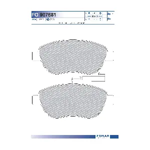 FOMAR Friction FO 907681