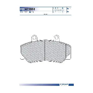 FOMAR Friction FO 473981