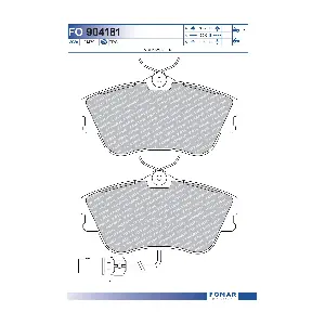 FO 904181 FOMAR Friction
