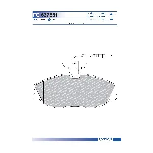 FOMAR Friction FO637581