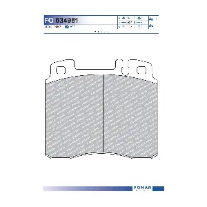 FOMAR Friction FO 634981
