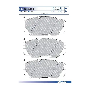 FO899481 FOMAR Friction