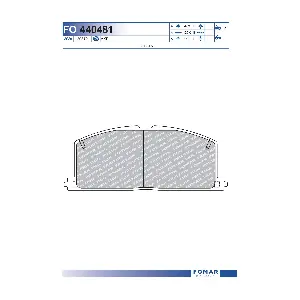FOMAR Friction FO440481