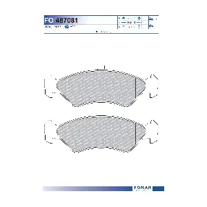FOMAR Friction FO 487081
