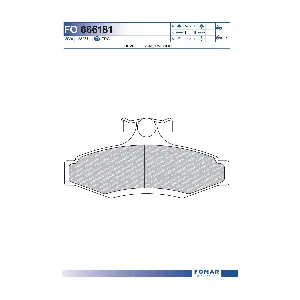 FO 666181 FOMAR Friction
